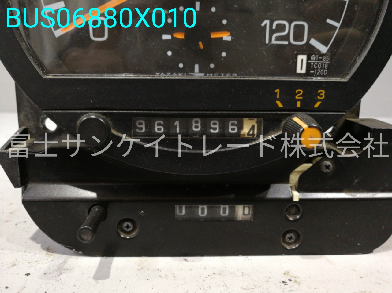 矢崎 KL-MS86MP メーター（タコグラフ） 8-97191-028-0[BUS06880X010 