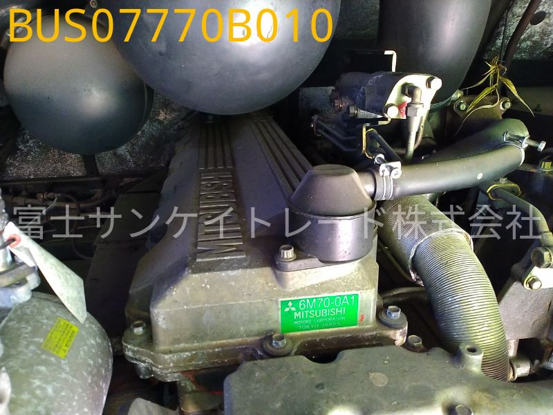 三菱 KL-MP35JM エンジンASSY 6M70[BUS07770B010]｜中古バス部品販売 