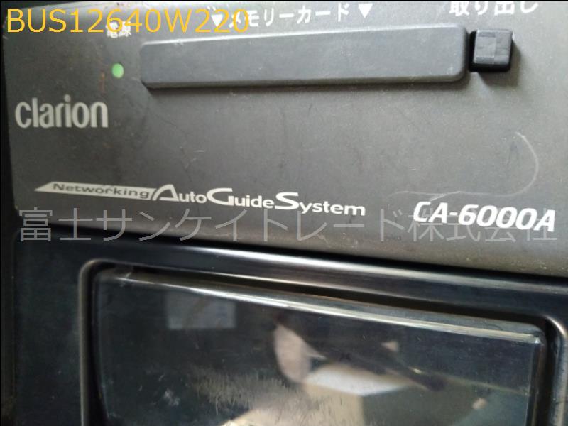 クラリオン BKG-MS96JP 音声合成放送装置 CA-6000A[BUS12640W220