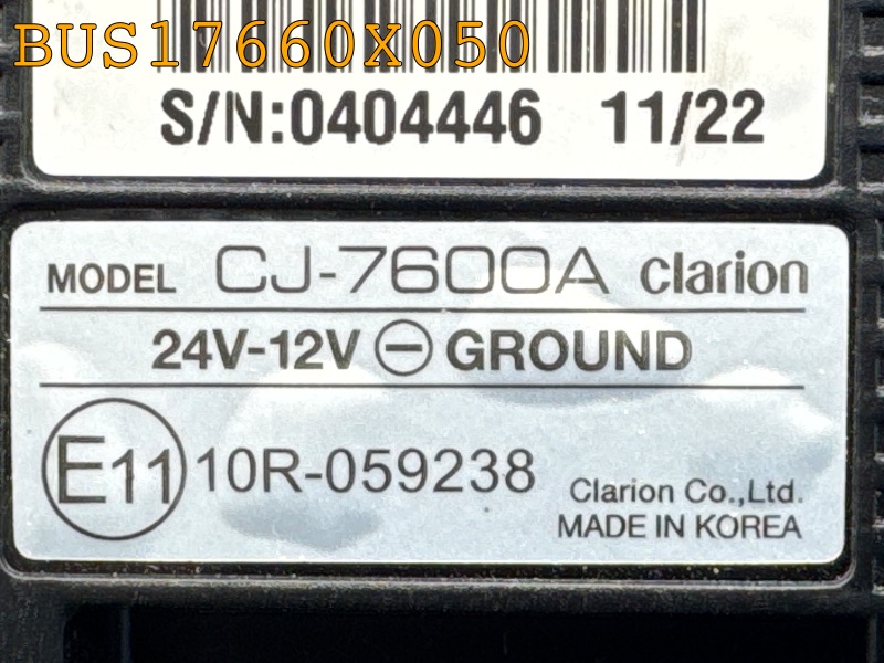 BUS17660X050