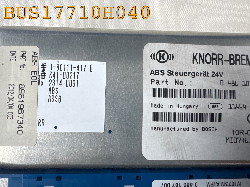 BUS17710H040